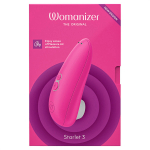 Розовый бесконтактный клиторальный стимулятор 11,7см Womanizer Starlet 3 Pink WZ231SGD