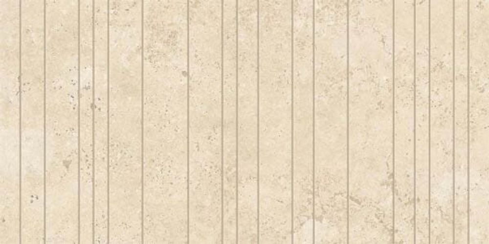 Бордюр Marvel Travertine White Vein Battiscopa Dig.