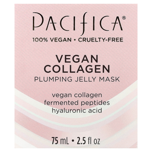 Pacifica, Vegan Collagen, разглаживающая маска с коллагеном, 75 мл (2,5 жидк. унции)