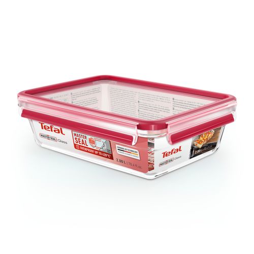 Стеклянный контейнер 2 л Tefal Masterseal Glass N1041110