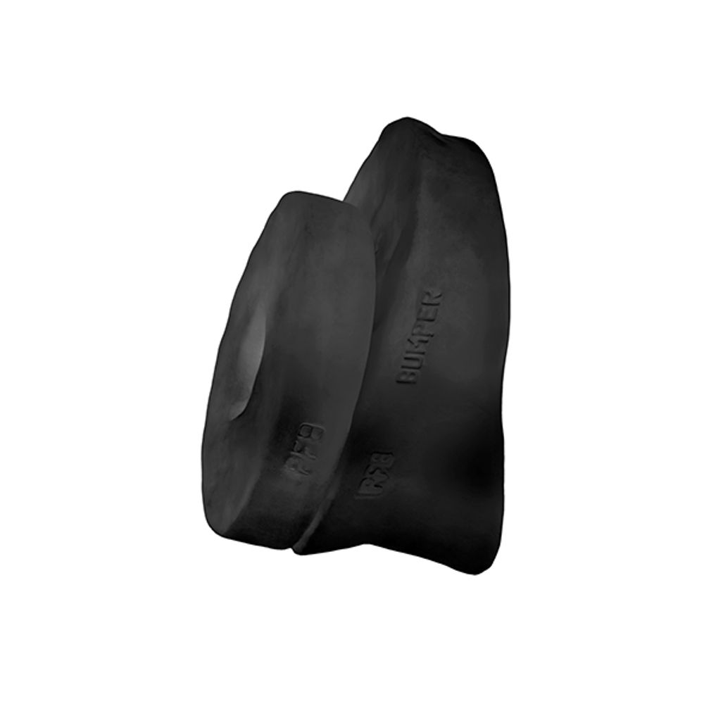 Эрекционное кольцо  Perfect Fit The Bumper Black (Base & Donut)