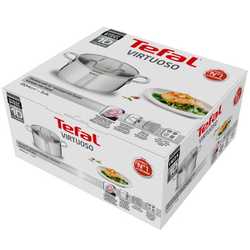 Кастрюля с крышкой Tefal VIRTUOSO 24 см 5,2 л E4924674