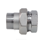 Соединитель латунь хром американка Ду 32 (1 1/4") прямой ВР/НР R18 Giacomini R18X006