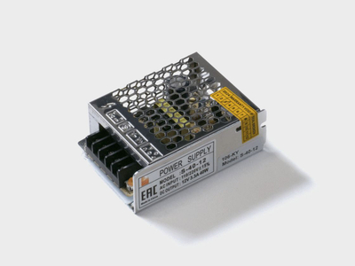 Блок питания для светодиодных лент 12V 40W, S-40-12