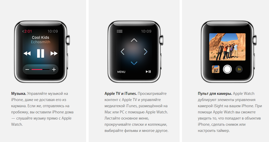Часы смарт Apple Watch Sport 42мм (цвет белый)