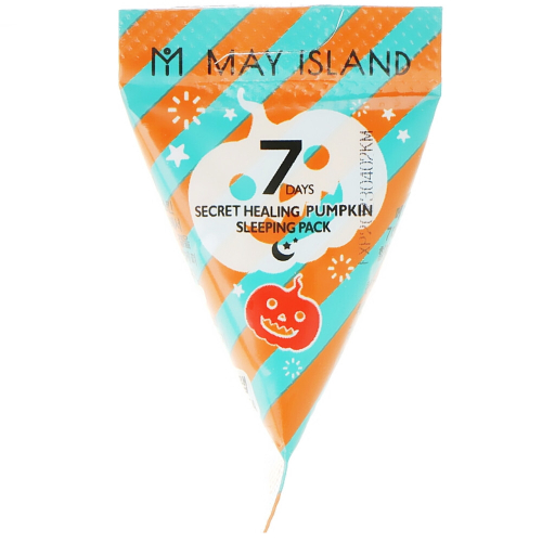 Ночная маска успокаивающая с тыквой May Island 7 Days Secret Healing Pumpkin Sleeping Pack