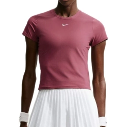 Женская теннисная футболка Nike Victory Dri-Fit Short Sleeve Tennis - pink smoke/white