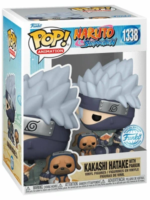 Фигурка Funko POP! Animation Naruto Shippuden Kakashi Hatake with Pakkun (Exc) (1338) 60401