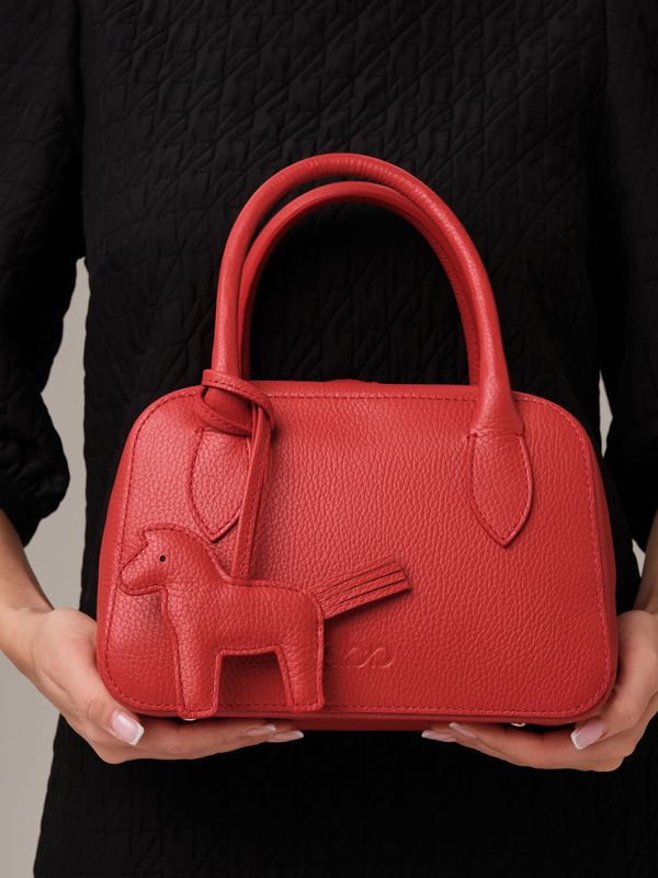 Кожаная сумка Polly summer DBR 31401 красный