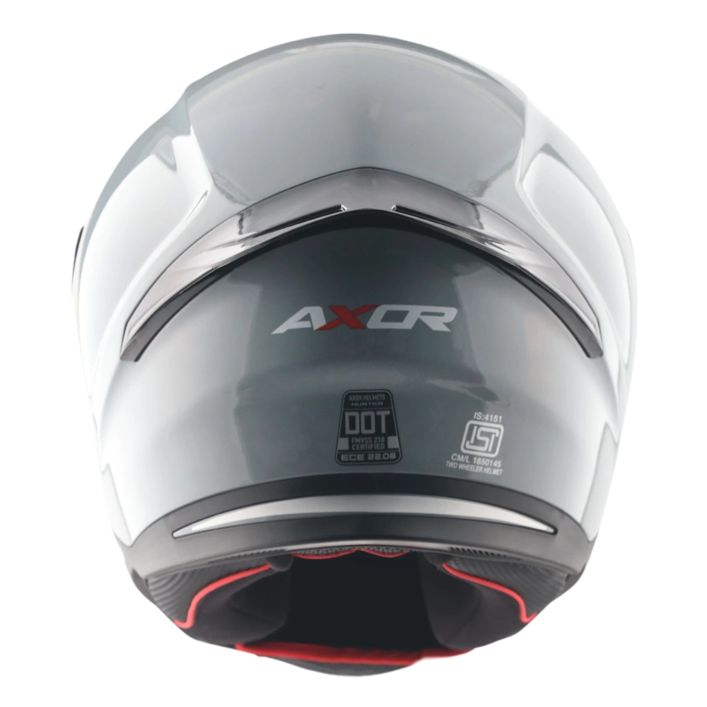Шлем AXOR SH-890 HUNTER SOLID, цвет светло-серый (L)