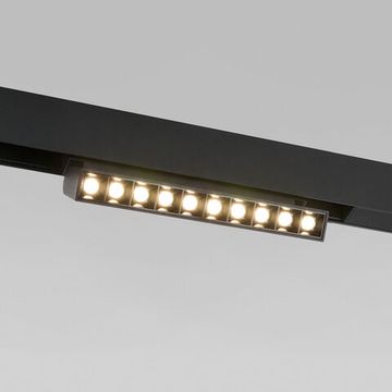 Умный трековый светодиодный светильник 12W 2700-6500K 85195/01 чёрный Dim HL02 Slim Magnetic Elektrostandard