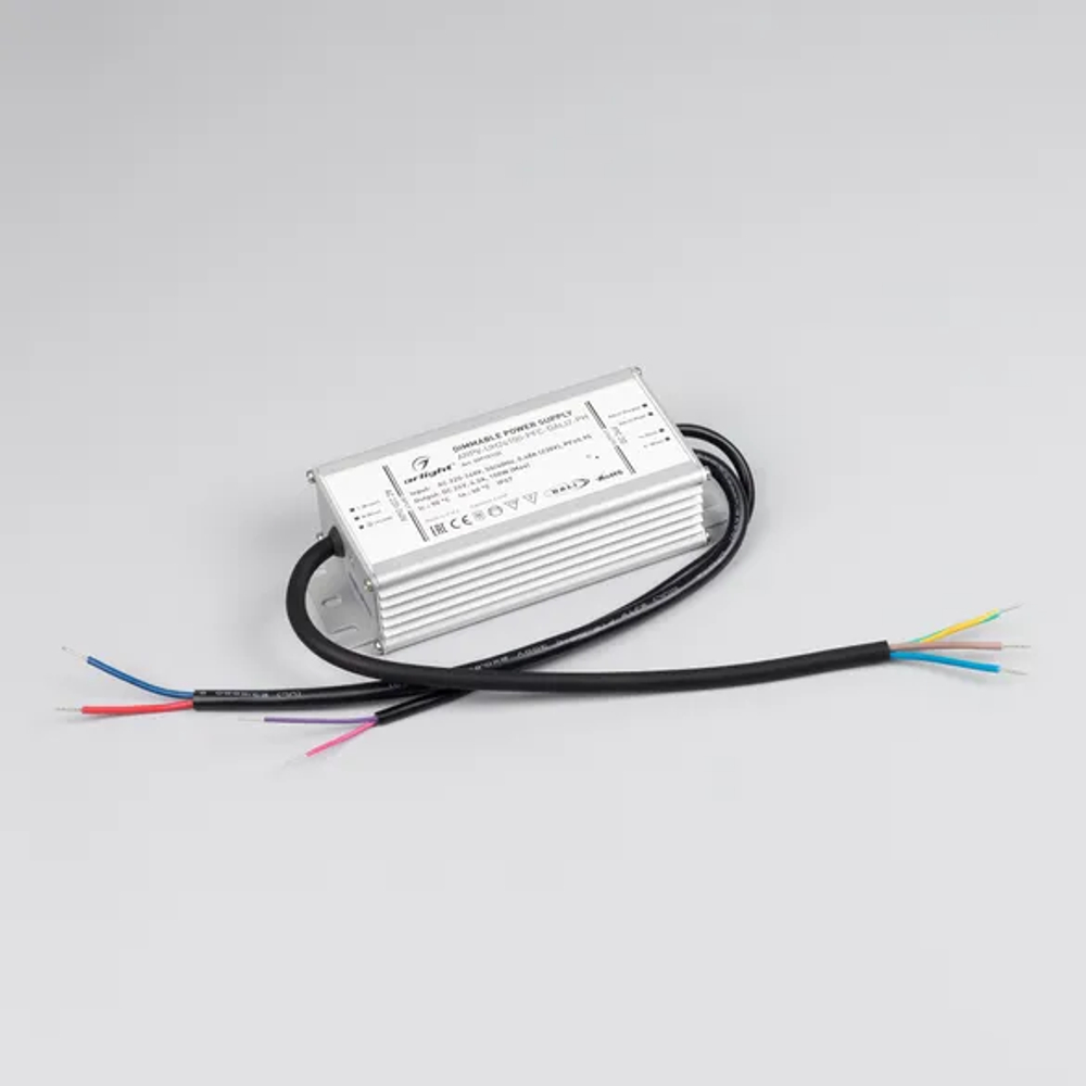 Блок питания ARPV-UH24100-PFC-DALI2-PH (24V, 4.2A, 100W) (Arlight, IP67 Металл, 7 лет) 029151(2)