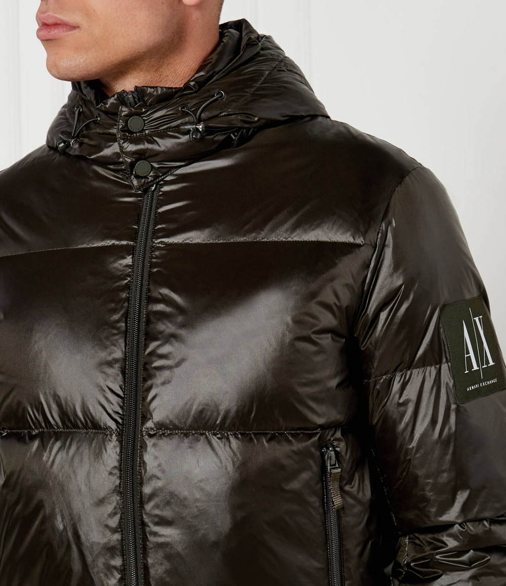 Пуховая куртка Armani Exchange - зеленый(8NZB70 ZNYNZ)