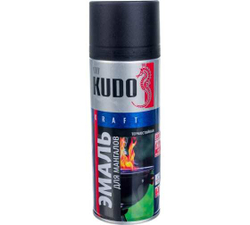 Эмаль KUDO термостойкая золотая