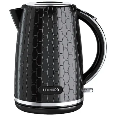 Чайник пластиковый 1,7л «Leonord» черный LE-1523