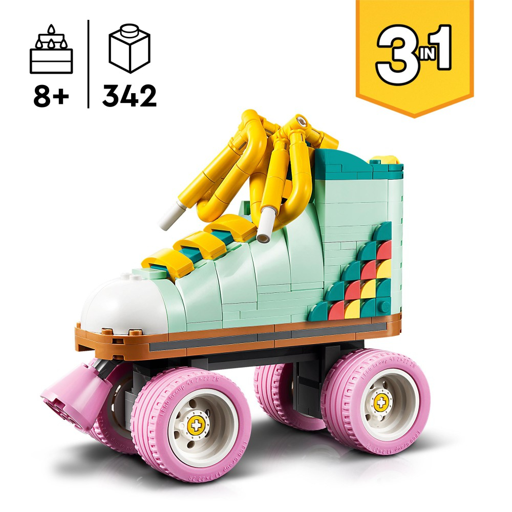 Конструктор LEGO Creator 31148 Роликовый конёк в стиле ретро 3 в 1