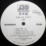 Jean-Luc Ponty / Live (LP)