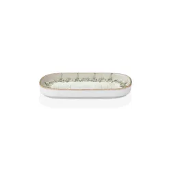 Блюдо овальное 20,5*9,5 см h2,5 см емкость для закусок с бортом Oliva By Bone Innovation [6]