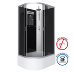 Душевая кабина Niagara Classic NG-2510-14RBKT (120х80х210) высокий поддон(40см),стекло тонированное,4 места