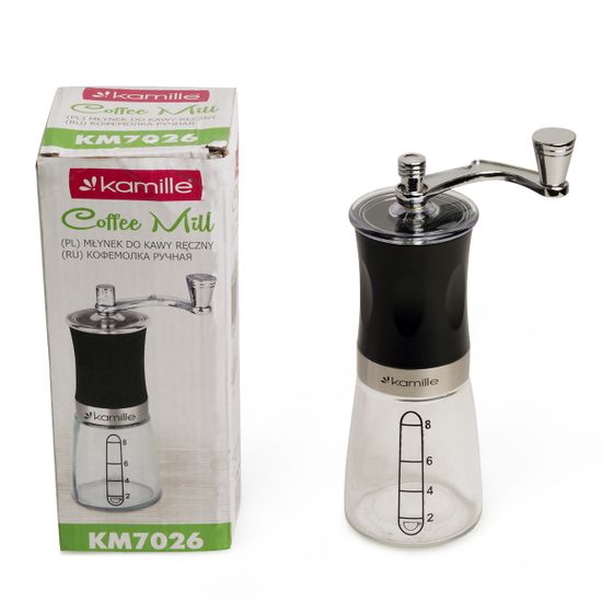 Кофемолка ручная Kamille КМ-7026 механическая
