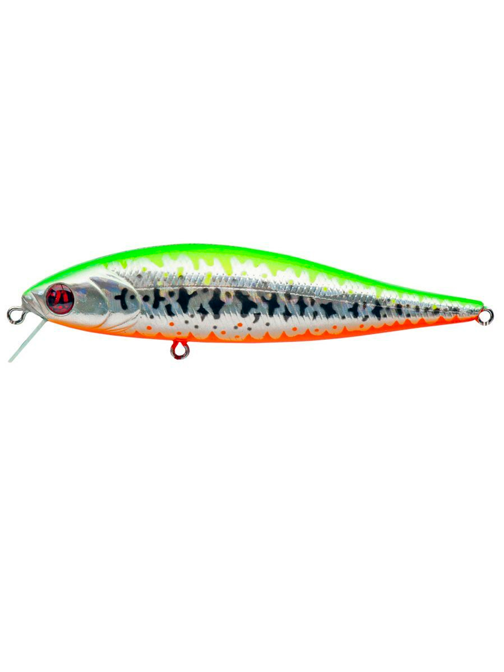 Воблер для рыбалки Pontoon21 Bet-A-Minnow 102F-SR, 102мм, 14.9 гр., 0.2-0.4 м., цвет 007