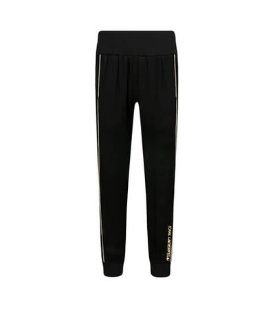 спортивные штаны Karl Lagerfeld Kids - черный(Z14196)