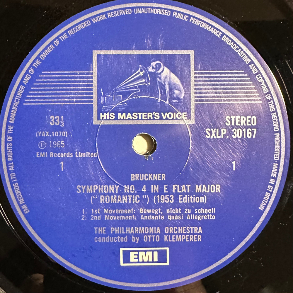 Брукнер - Симфония №4 (Англия 1973г.)