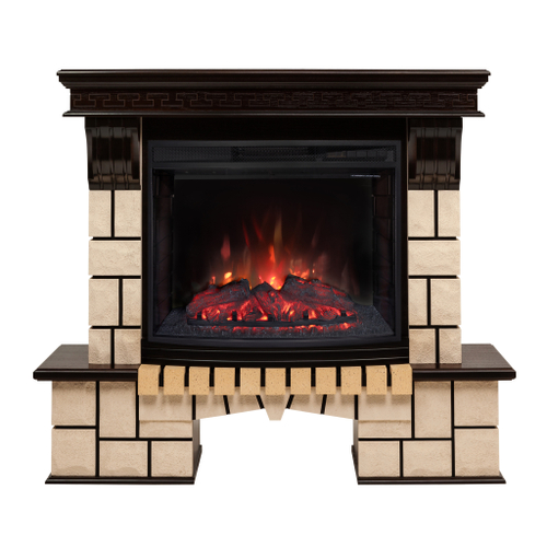 Каминокомплект Real Flame Stone 25/25,5 AO с очагом Evrika 25,5