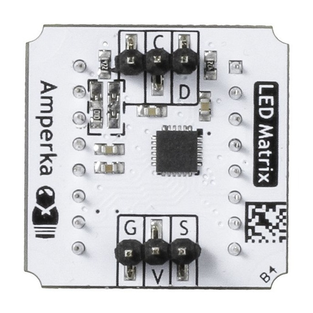 Монохромная LED матрица 8×8 (Troyka-модуль)
