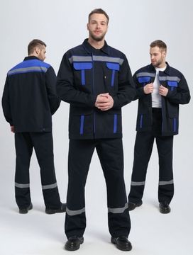 Костюм «Итрорис-1» с брюками мужской темно-синий