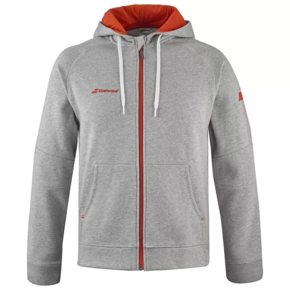 Мужская теннисная толстовка Babolat Exercise Hood Jacket Men - high rise