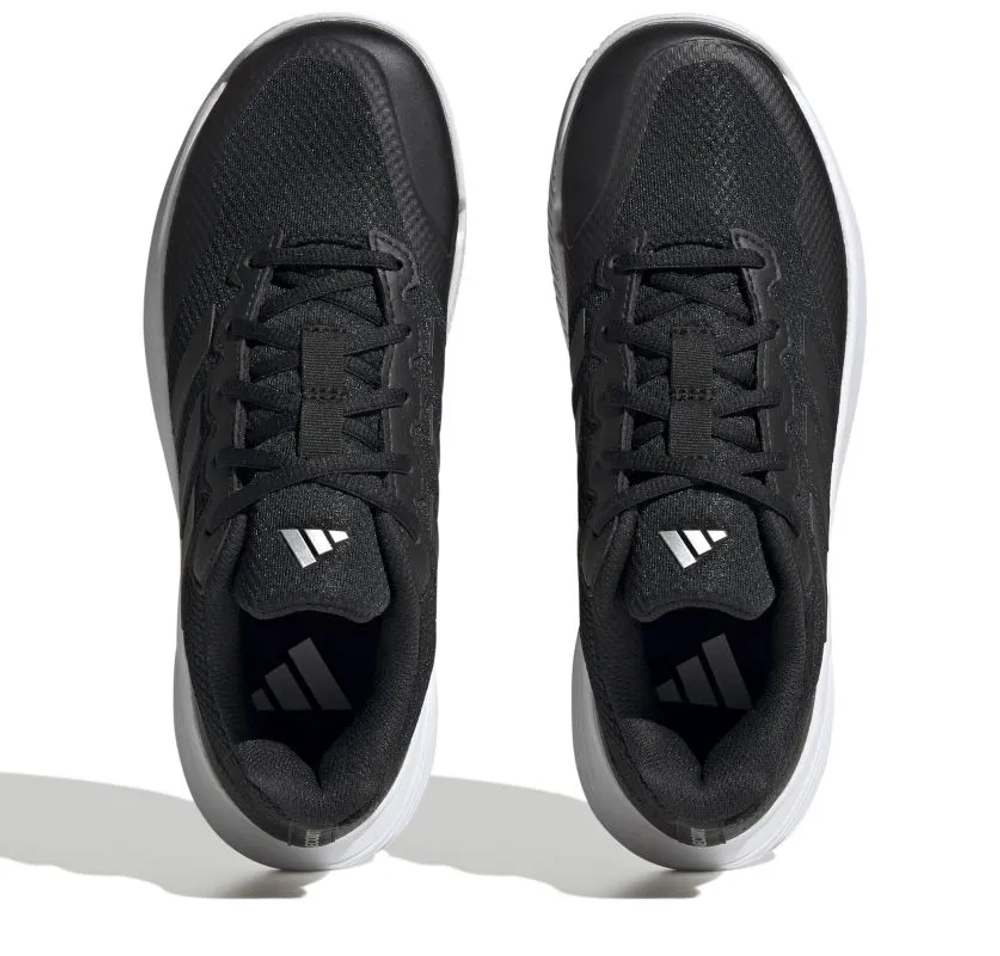 Женские теннисные кроссовки Adidas GameCourt 2 W - core black/core black/silver metallic