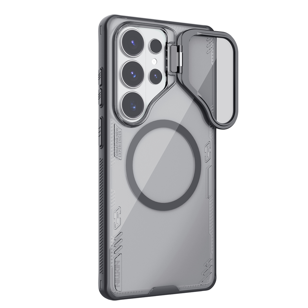 Чехол тонированный с MagSafe на Samsung Galaxy S26 Ultra, серия Iceblade Prop Magnetic (версия с прозрачной крышкой объектива) от Nillkin