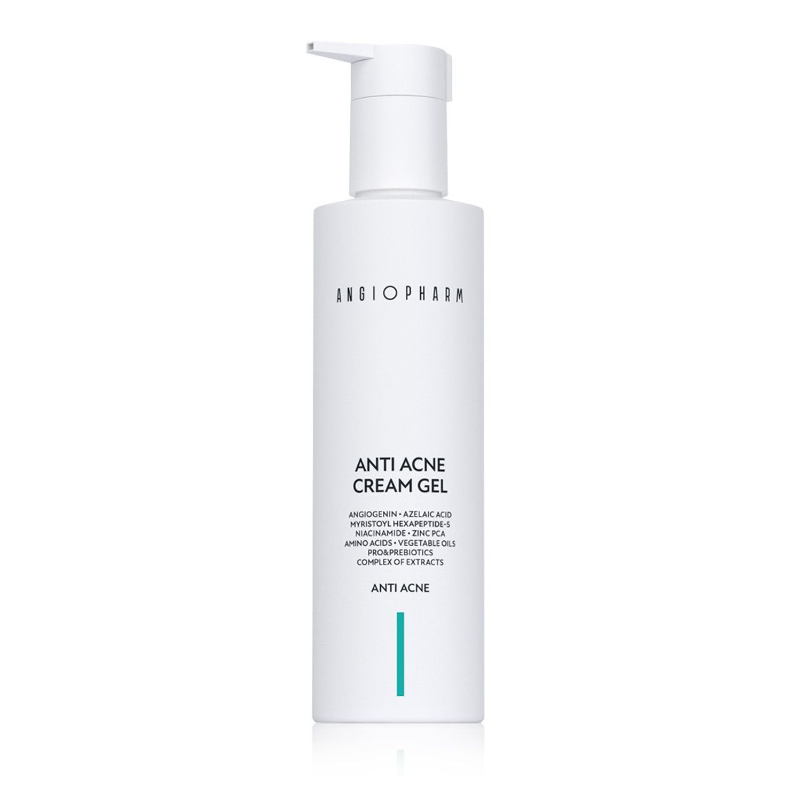 Крем-гель для проблемной кожи лица ANGIOPHARM Anti-Acne Cream Gel 200мл