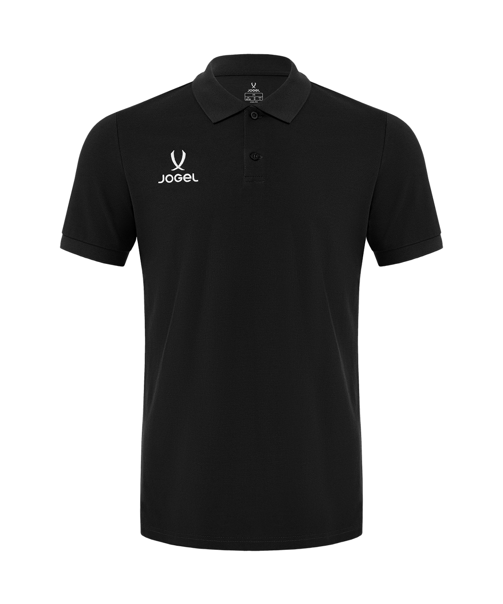 Поло Jogel ESSENTIAL Cotton Polo-K, черный 99