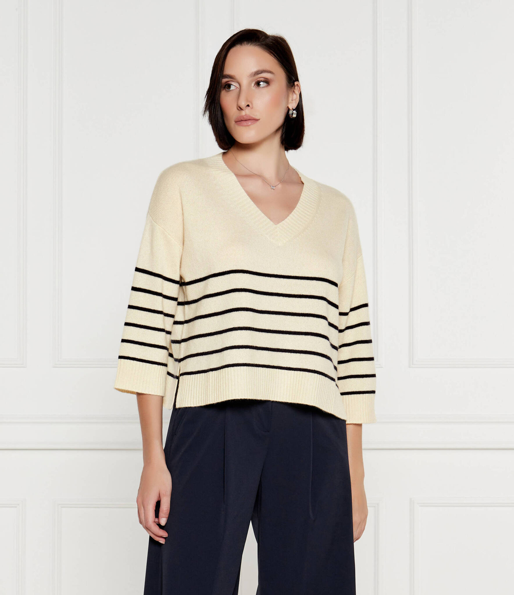 Кашемировый свитер Weekend MaxMara - экрю(253660116)