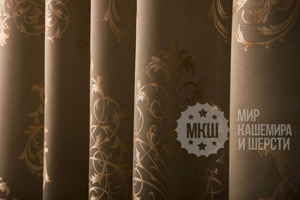 Шторы: БЕЛИНО (арт. BL01-223-02)  - (145х270)х2 см.  - (Возможна высота 250 см.) - зеленые