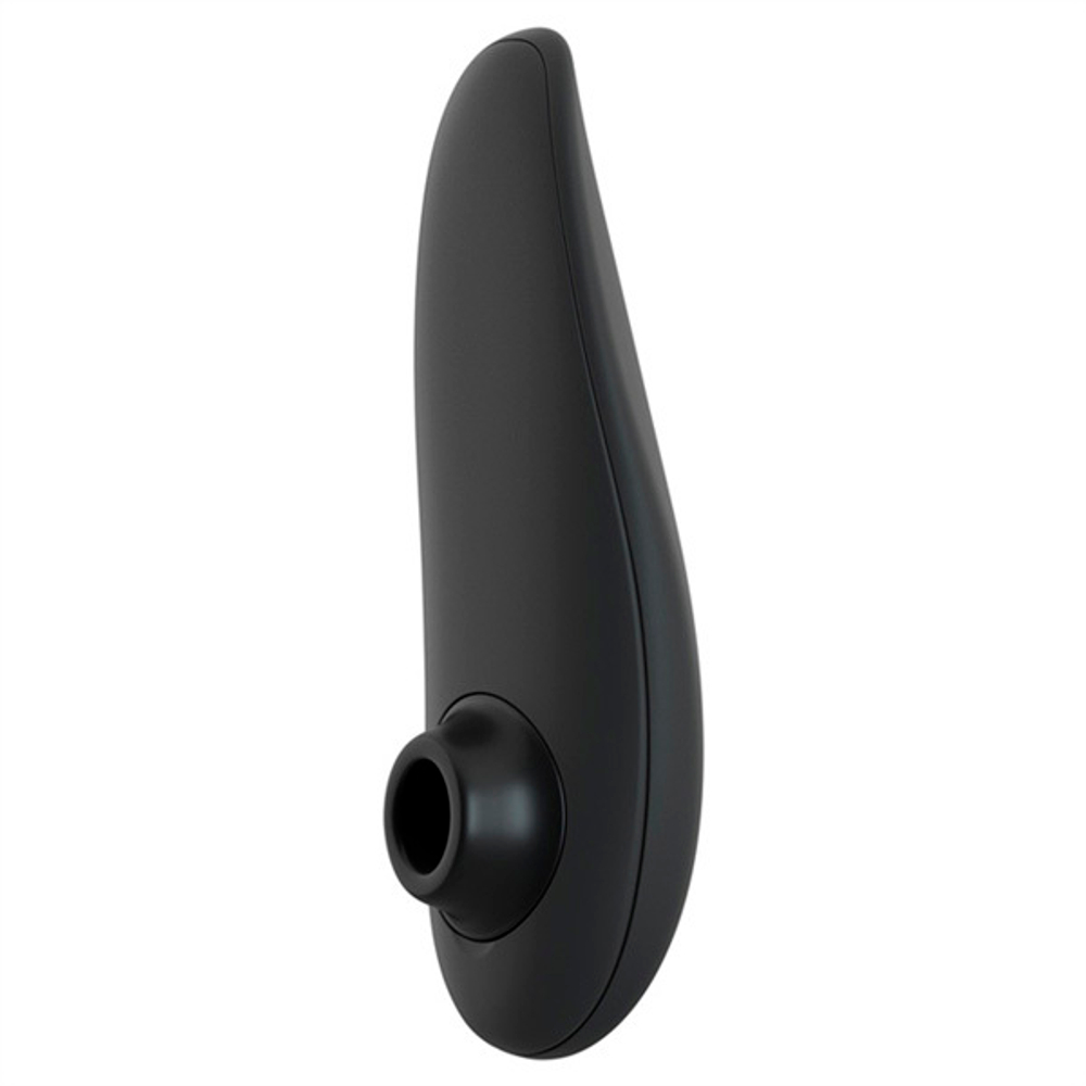 Черный вакуум-волновой стимулятор для клитора Womanizer Classic 2 Black WZ222SG9