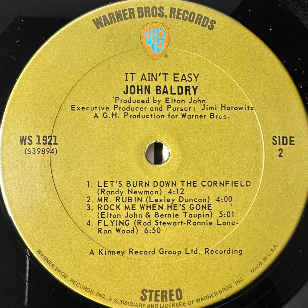 John Baldry ‎– It Ain't Easy (США 1971г.)