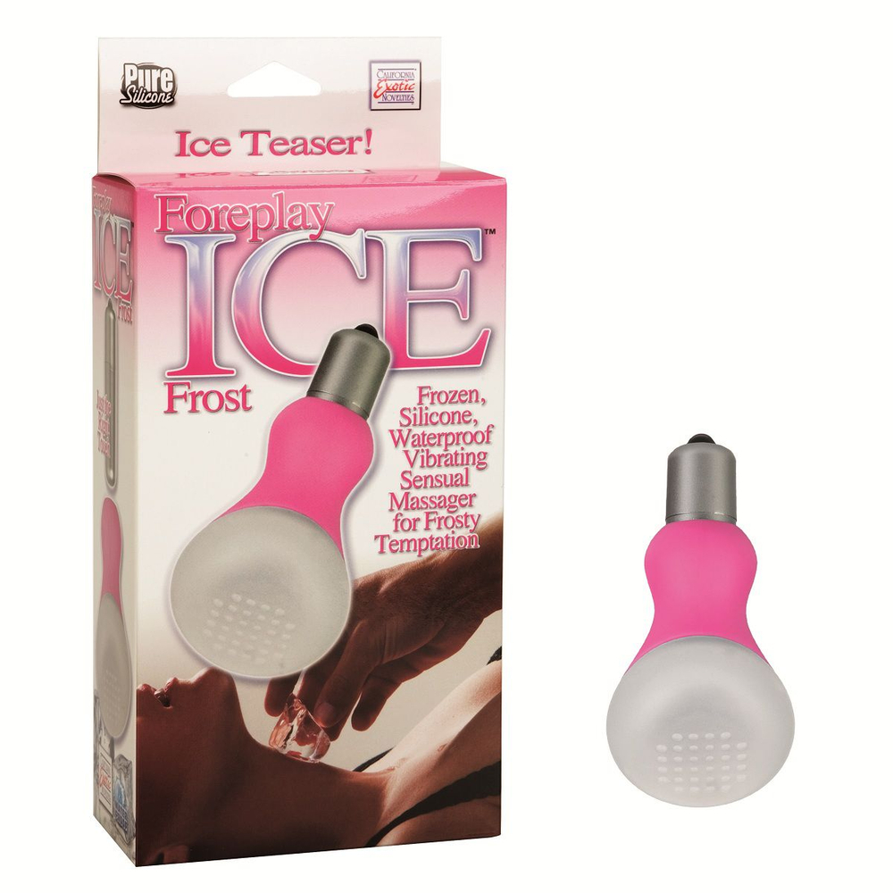 Ледяной вибратор ICE FROST (Цвет: розовый)