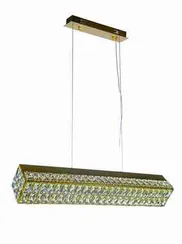 Светильник настенный светодиодный NewRgy 2809E/33W GOLD+CLEAR, 33 Вт, золотой и прозрачный