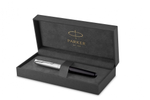 Перьевая ручка Parker Sonnet Entry Point Black Steel CT, перо: F, цвет чернил: black, в подарочной упаковке