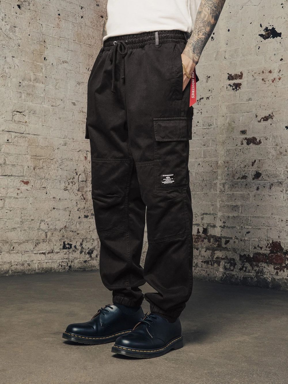 Брюки спортивные мужские ALPHA INDUSTRIES COTTON JOGGER