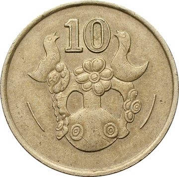 10 центов 1990 Кипр
