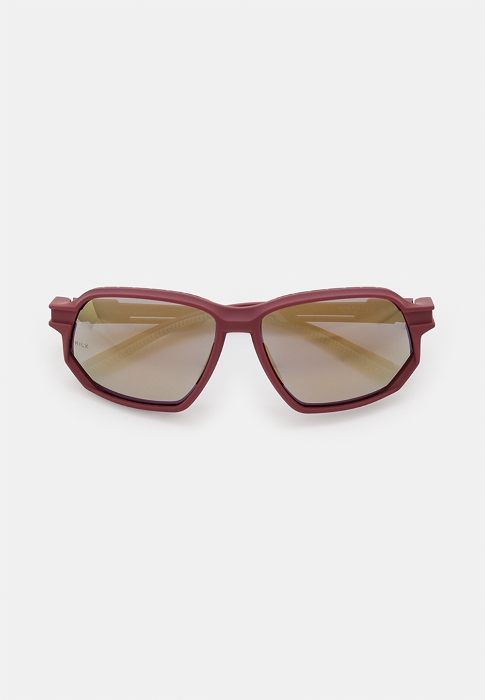 Спортивные очки HILX Syndicate / Matt Solid Brick Red / Gold Lens
