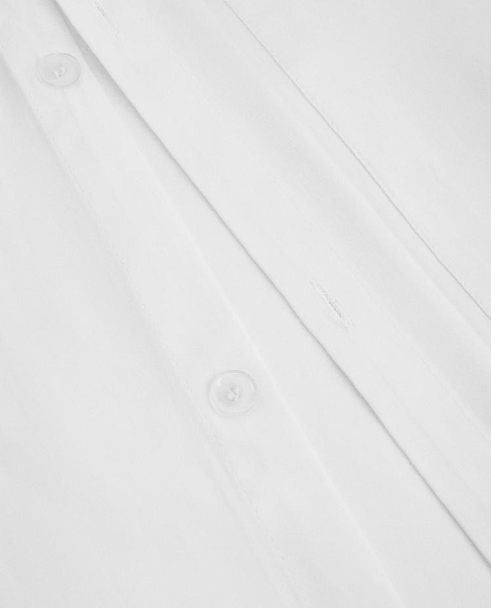 ZARA HOME ПЛОТНЫЙ САТИНОВЫЙ ПОДОДЕЯЛЬНИК (300 НИТЕЙ), БЕЛЫЙ