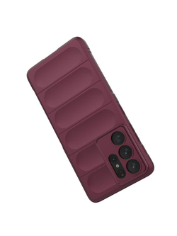 Противоударный чехол Flexible Case для Samsung Galaxy S21 Ultra