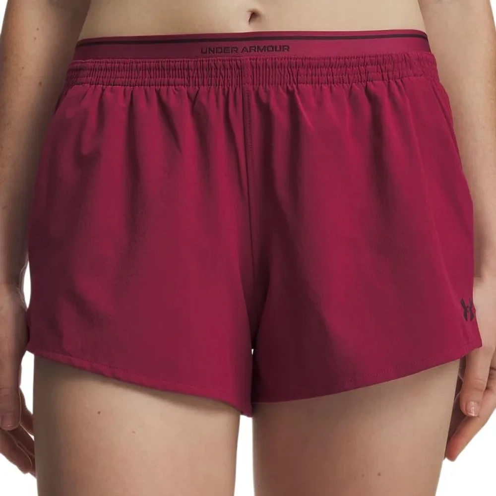 Женские теннисные шорты Under Armour Vanish Woven - claret/burgundy