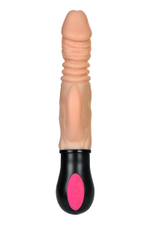 Реалистичный вибратор A-Toys с функцией Up-Down - 24,2 см. (Цвет: телесный)