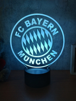 3D Светильник " FC Bayern München" (ФК Бавария)